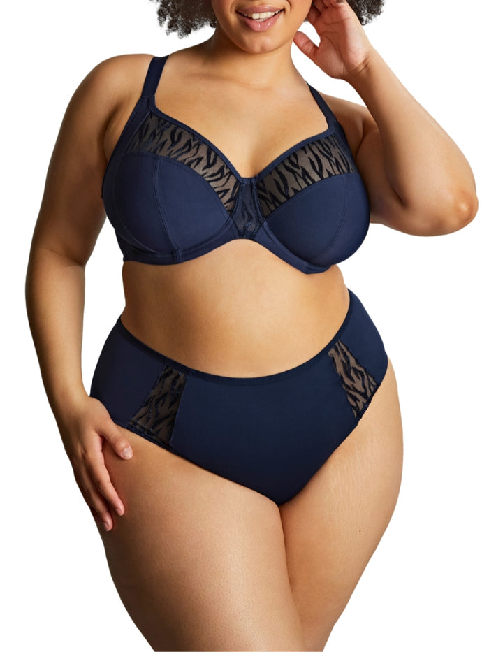 Alexa Full Cup Bra - Navy