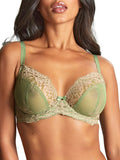 Ana Plunge Bra - Sage/Sand