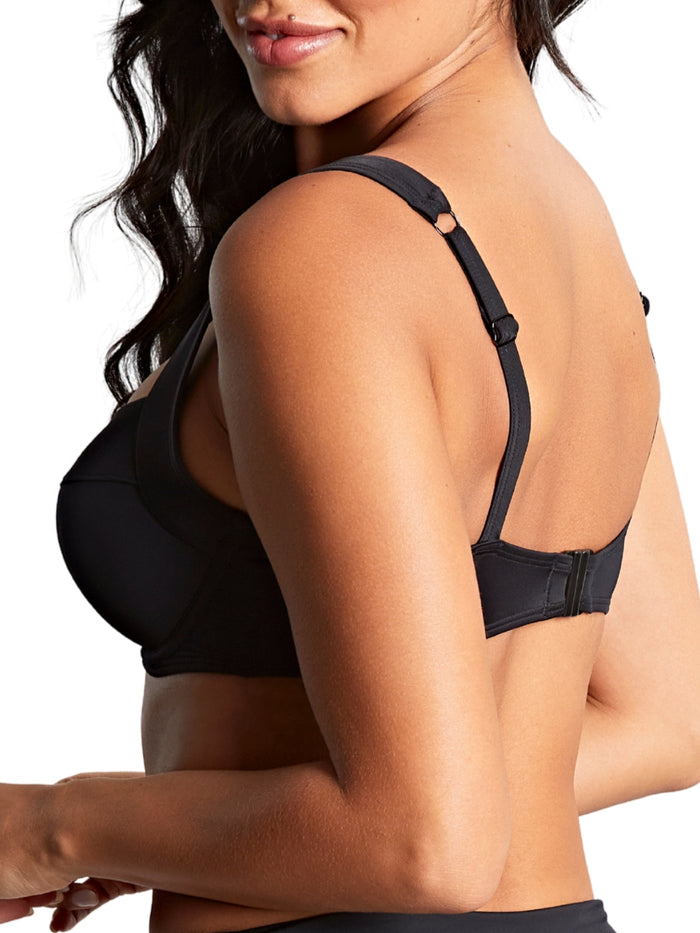 Anya Riva Full Cup Bikini Top - Black