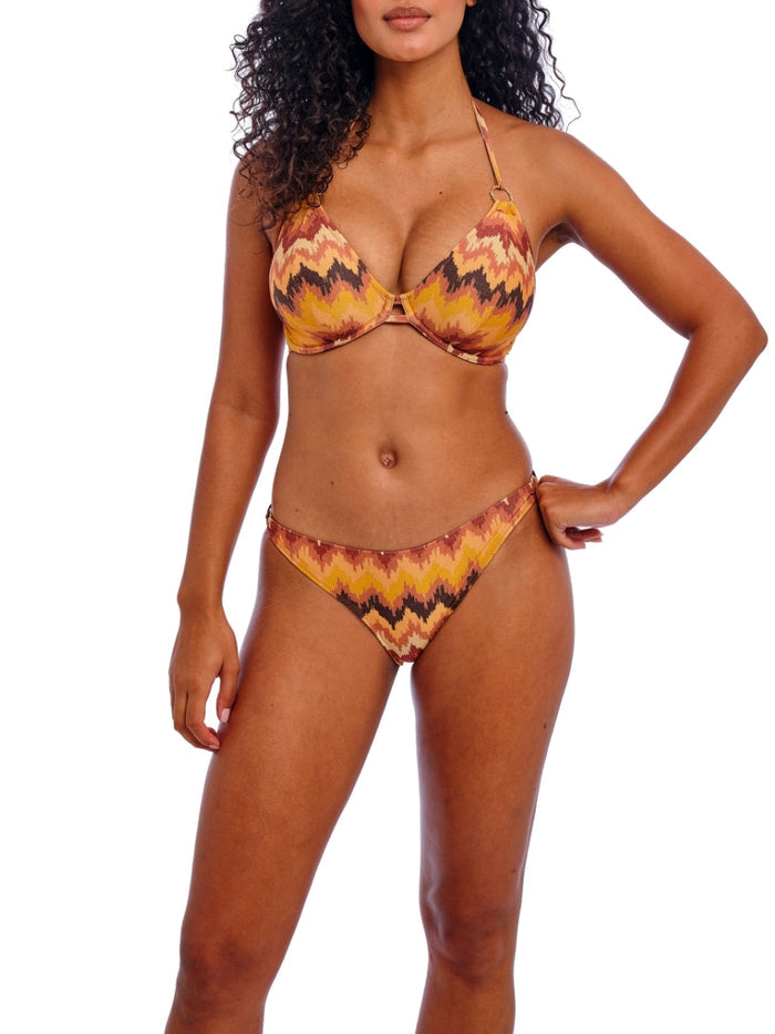 Arizona Wave Halterneck Bikini Top - Horizon
