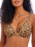 Arizona Wave High Apex Bikini Top - Dune