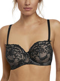 Bronte Vertical Seam Bra - Black