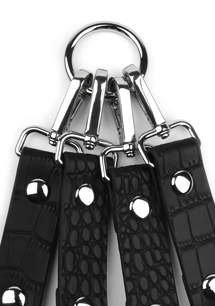 Croc-Embossed Hogtie