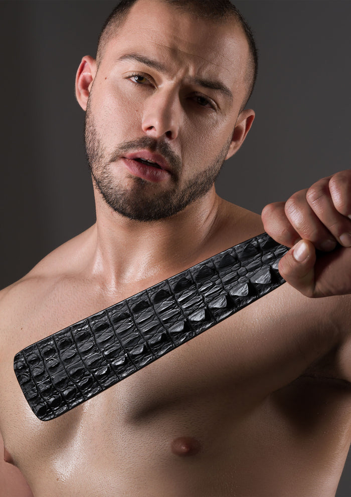 Croc-Embossed Paddle