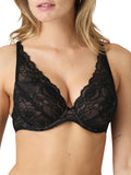 Cyrile Padded Plunge Bra - Black