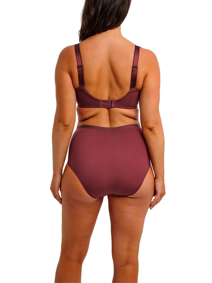 Demure Moulded Non Padded Bra - Fig