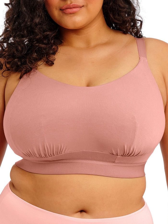 Downtime Non Wired Bralette - Ash Rose