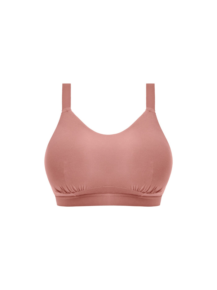 Downtime Non Wired Bralette - Ash Rose