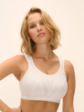 Dynamic Non-Wired Sports Bra - White