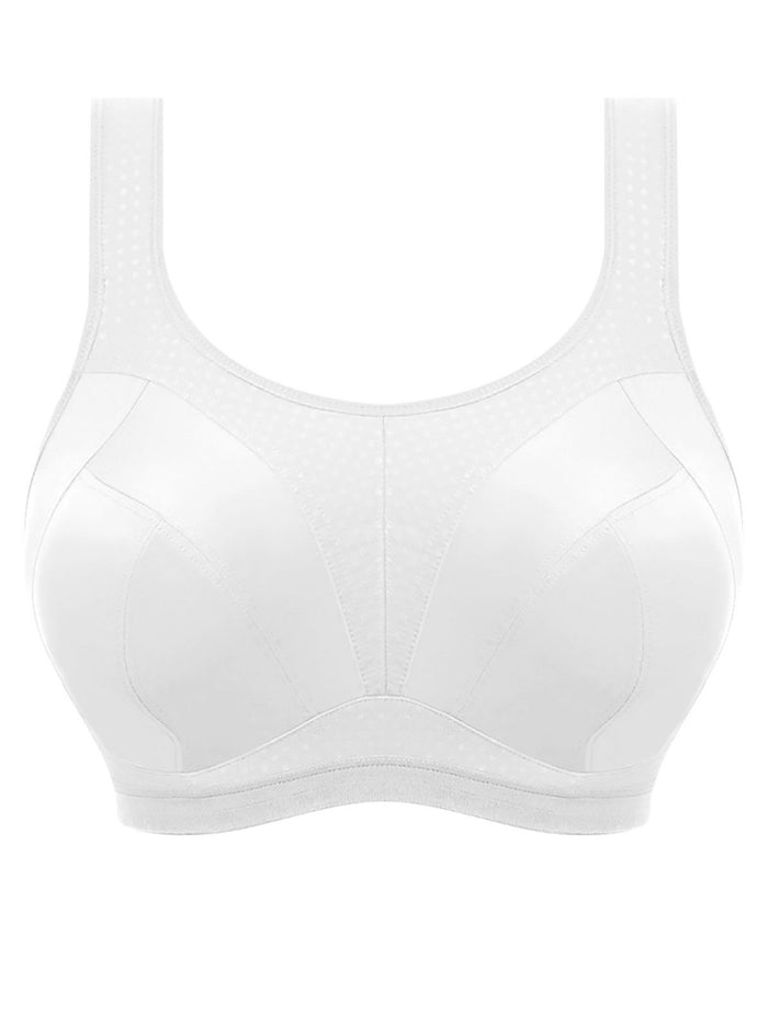 Dynamic Non-Wired Sports Bra - White