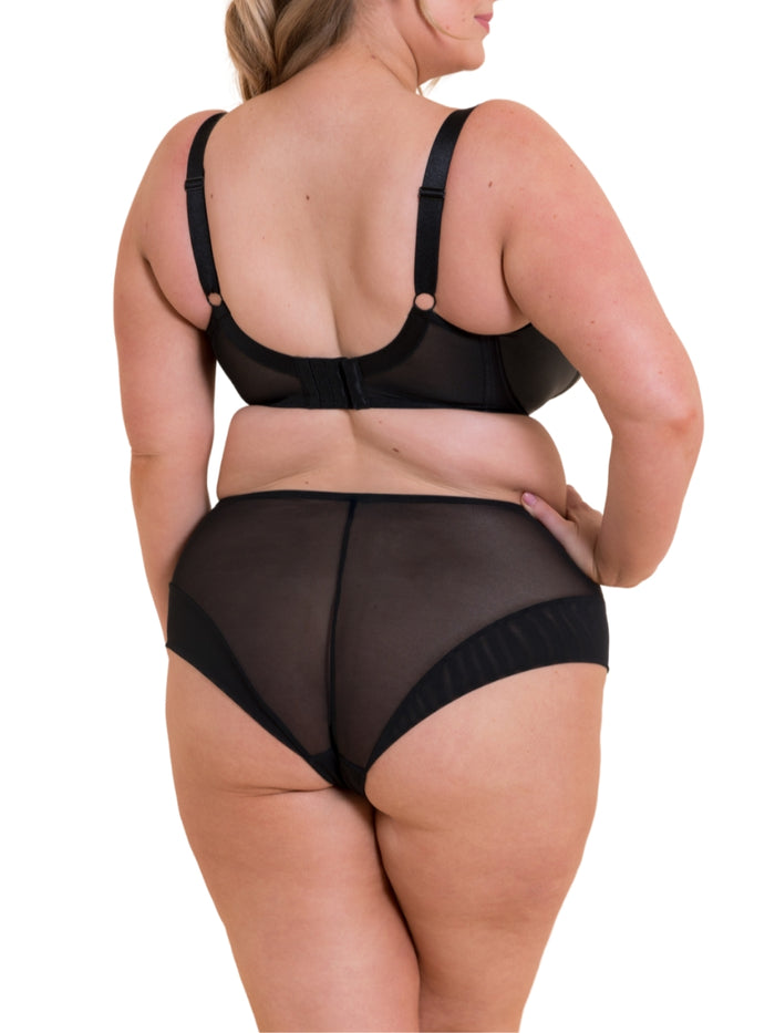 Enchant Balcony Side Support Bra - Black