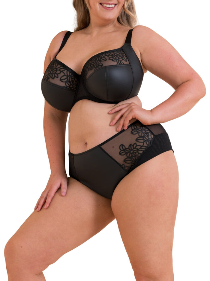 Enchant Balcony Side Support Bra - Black