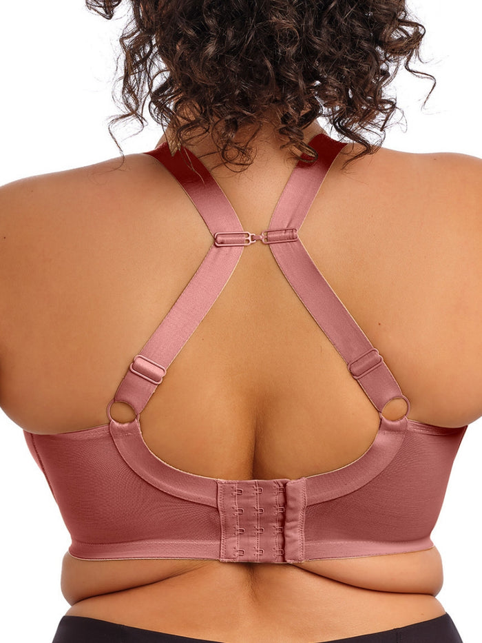 Energise Sports Bra - Rosewood