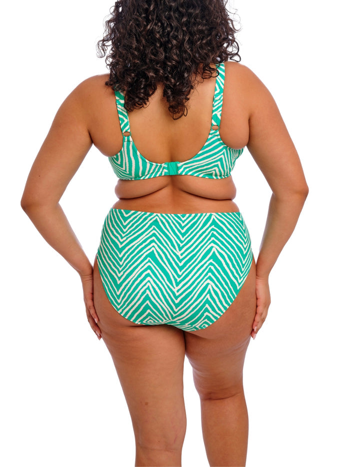 Fiji Falls Plunge Bikini Top - Marine