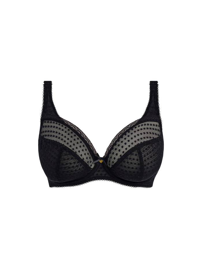 Freya Spot-Light Plunge Bra - Black