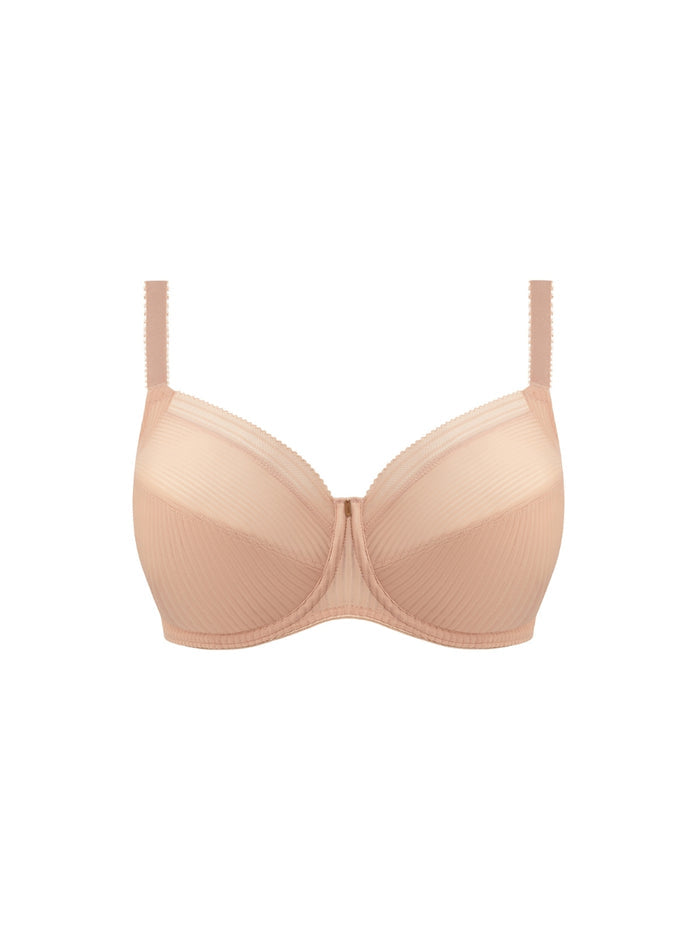 Fusion Full Cup Side Support Bra - Natural Beige