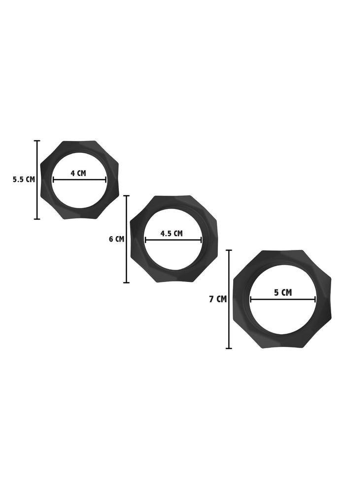 16815 hidden desire extreme heavy c ring set