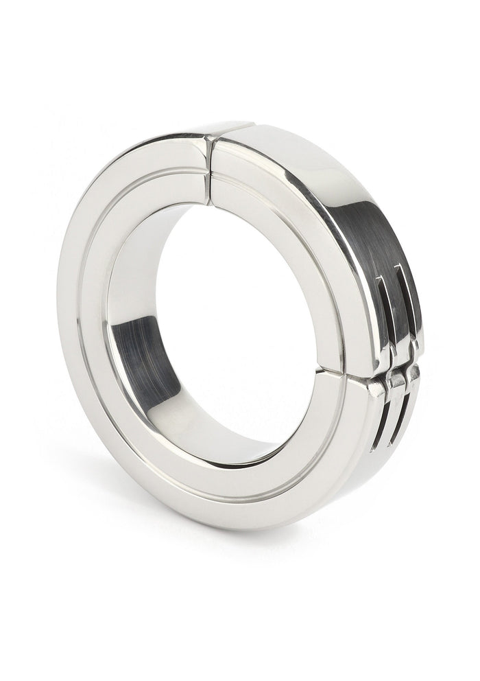 38192 mr steel hinged magnetic cockring 50mm