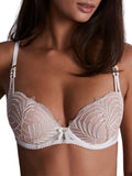 Hypnolove Moulded Push Up Bra - Gold Feather