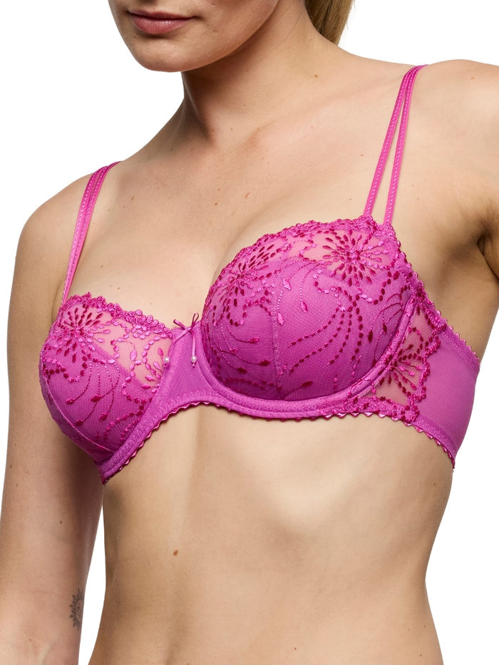 Jane Half Padded Balcony Bra - Orchid Bliss