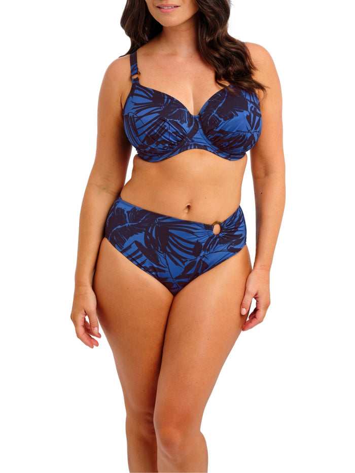 Malabar Coast Full Cup Bikini Top - Midnight