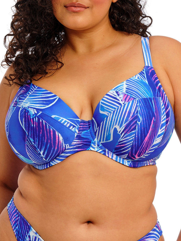Maluku Island Plunge Bikini Top - Atlantic