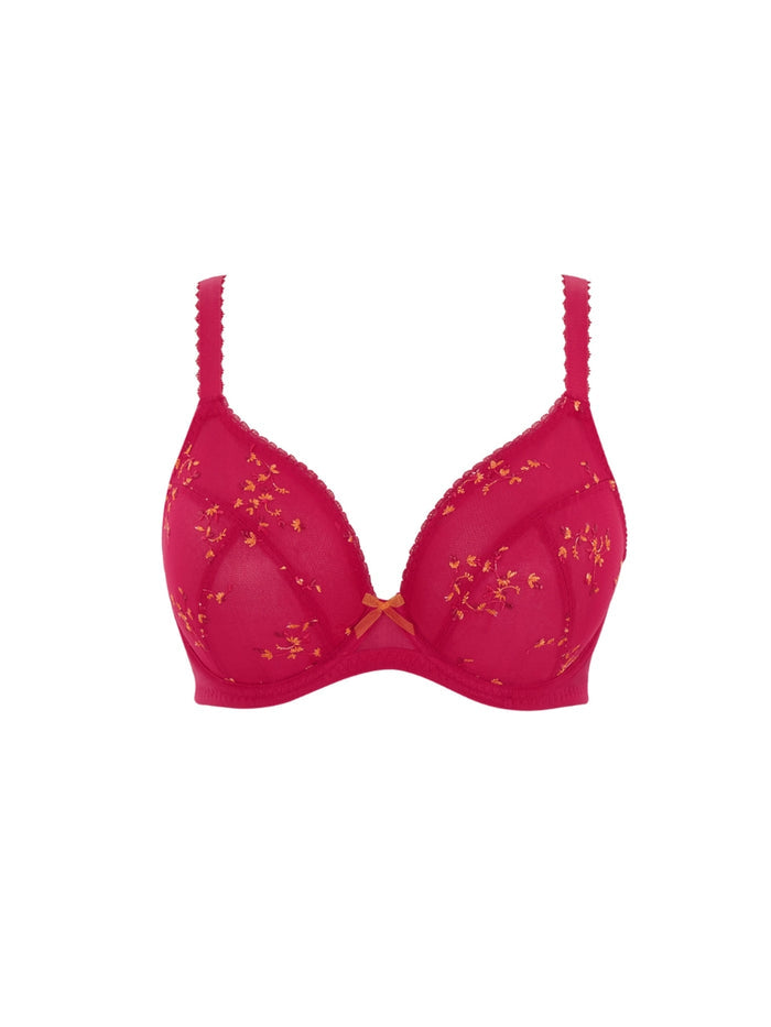 Meadow Plunge Bra - Raspberry