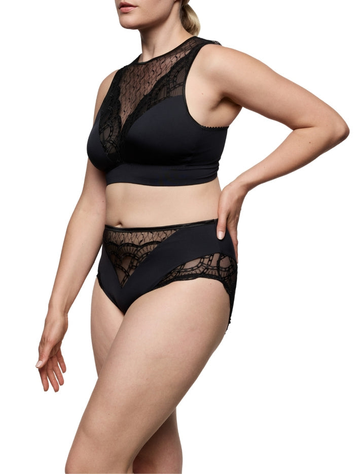 Naica Wireless Bralette - Black