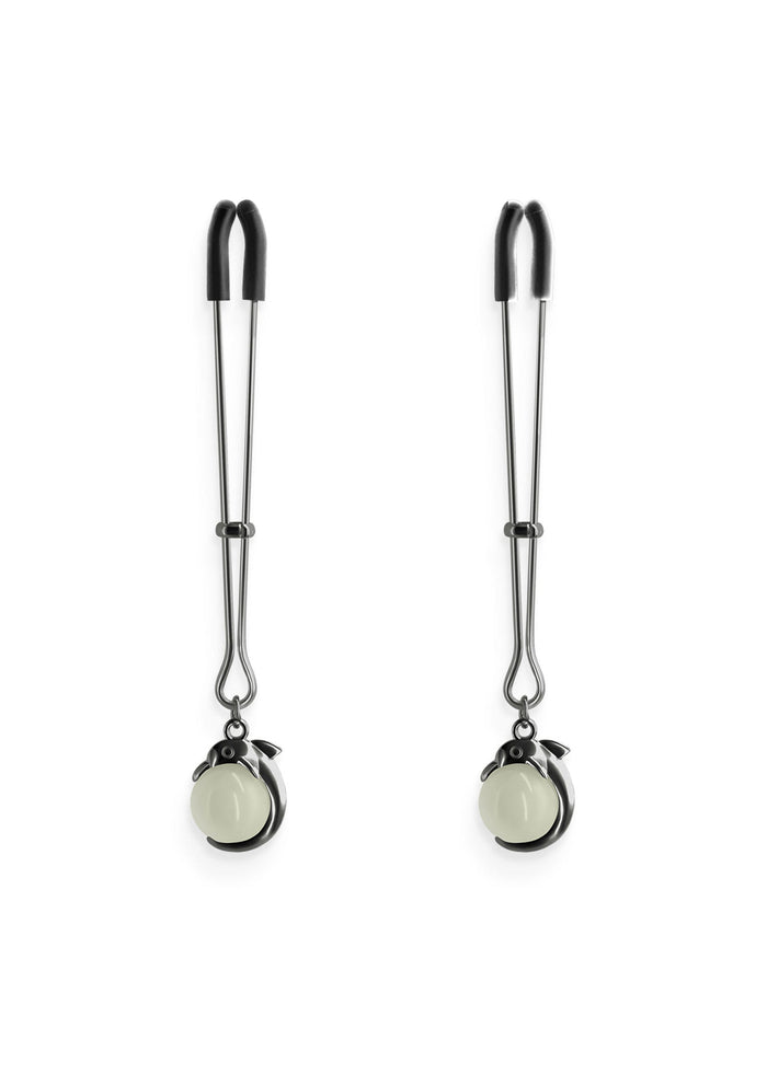 19180 ns novelties bound nipple clamps g1