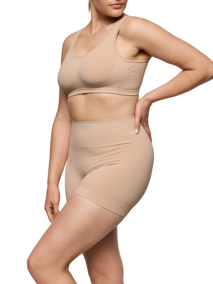 Nudda Wireless Bralette - Caffé Latte
