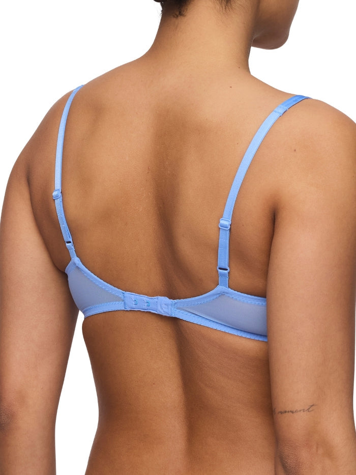 Odilly Padded Balcony Bra - Santorini Blue