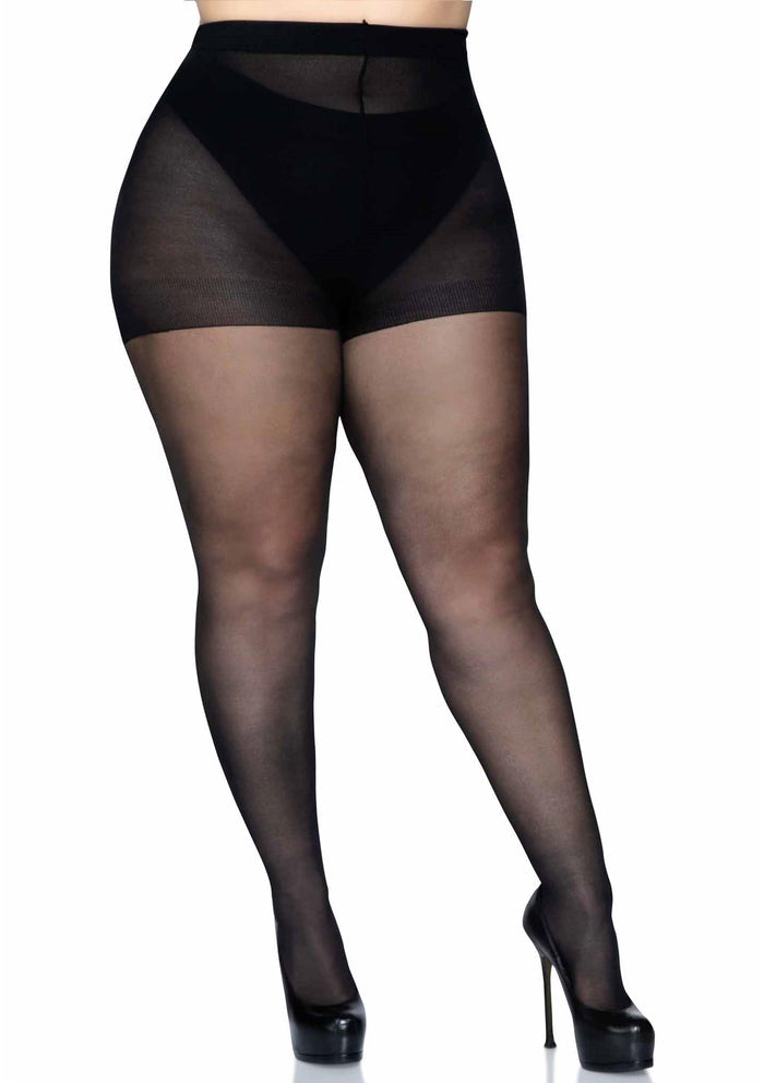 Plus Backseam Pantyhose