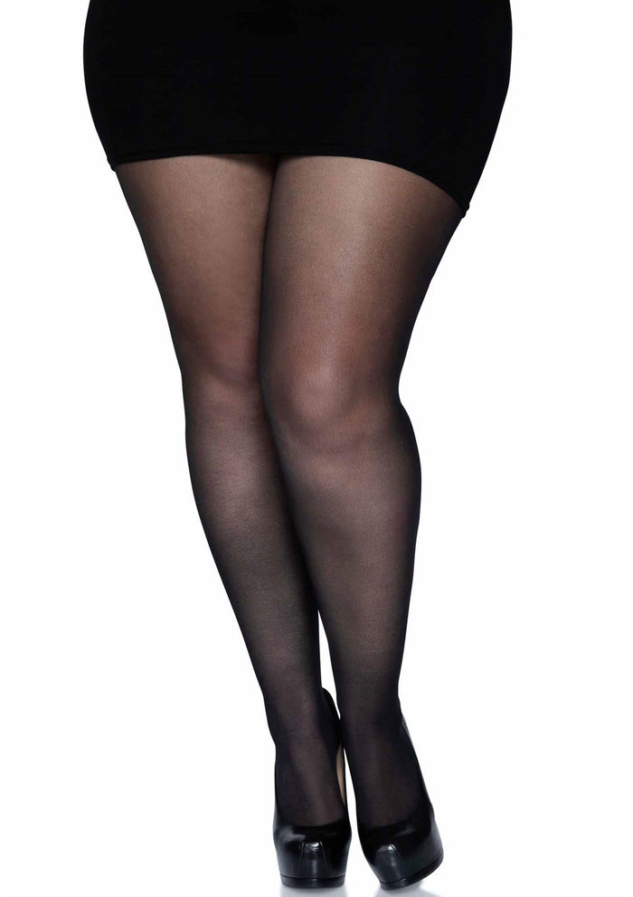 Plus Backseam Pantyhose