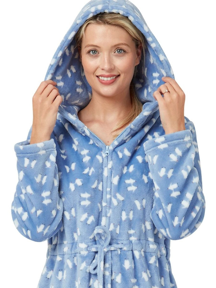 marlon nightwear fleece robe