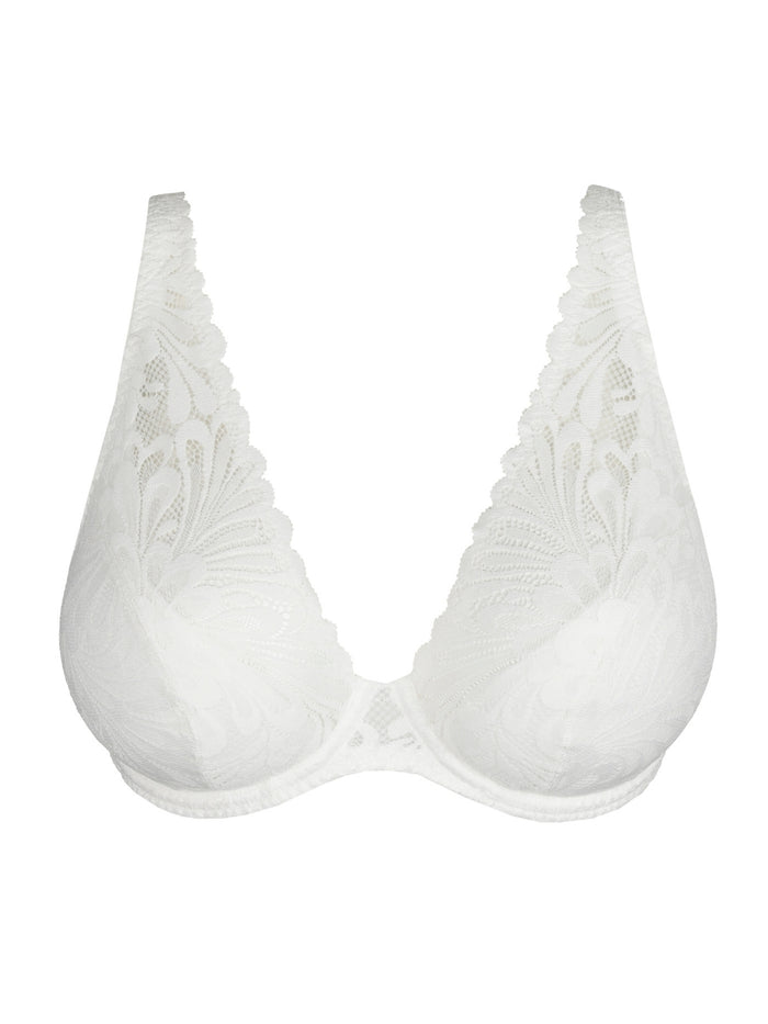 Rupi Half Padded Plunge Bra - Natural