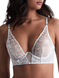 Satin Memories Bustier - Arctic Blue