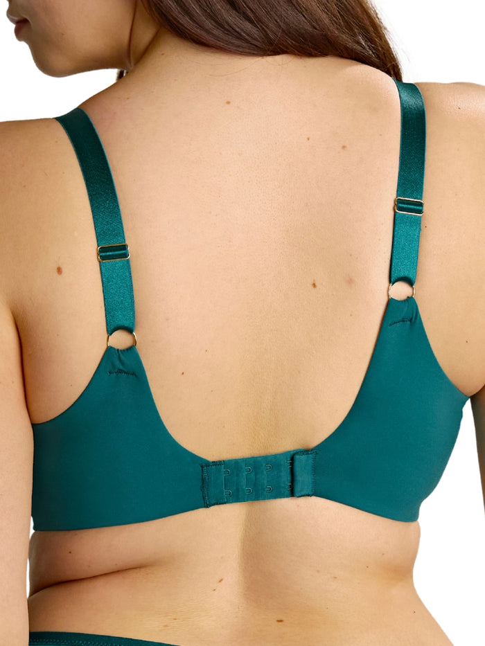 Sophia Full Cup Bra - Teal Blue