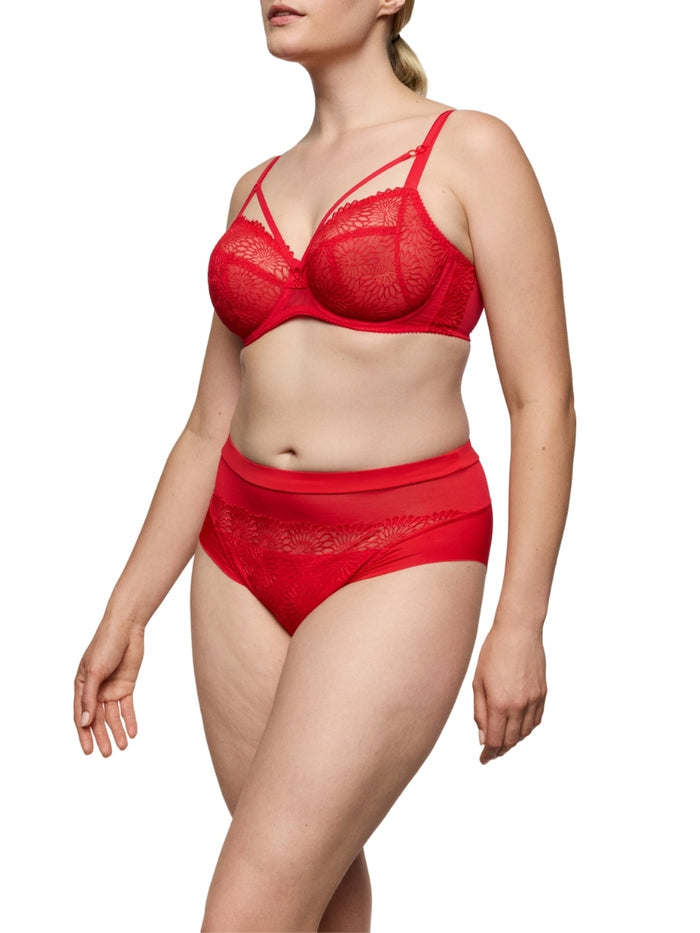 Sophora Full Cup Bra - True Red