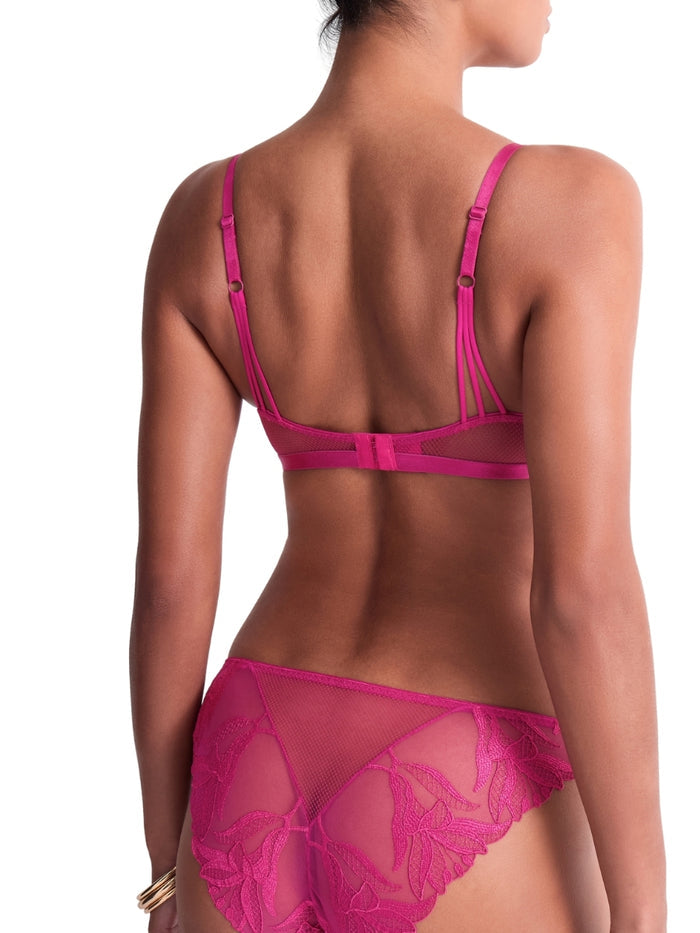 Sweet Euphoria Triangle Bralette - Passion Rose