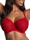 Tango Lace Balcony Bra - Scarlet