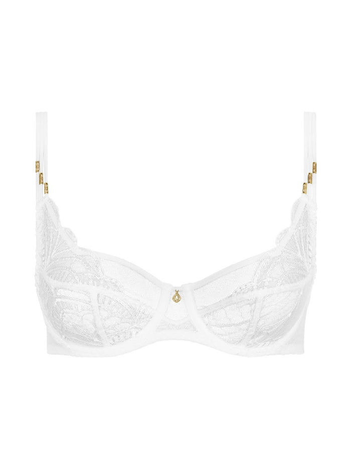 Vibes High Apex Full Cup Bra - Pearl