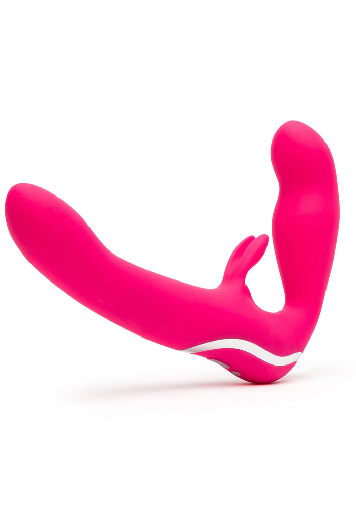 29159 happy rabbit vibrating strapless strap on