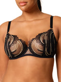 VIP Etoile Plunge Bra - Black