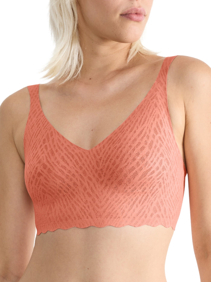 ZERO Feel Bliss Bralette - Lovely Apricot