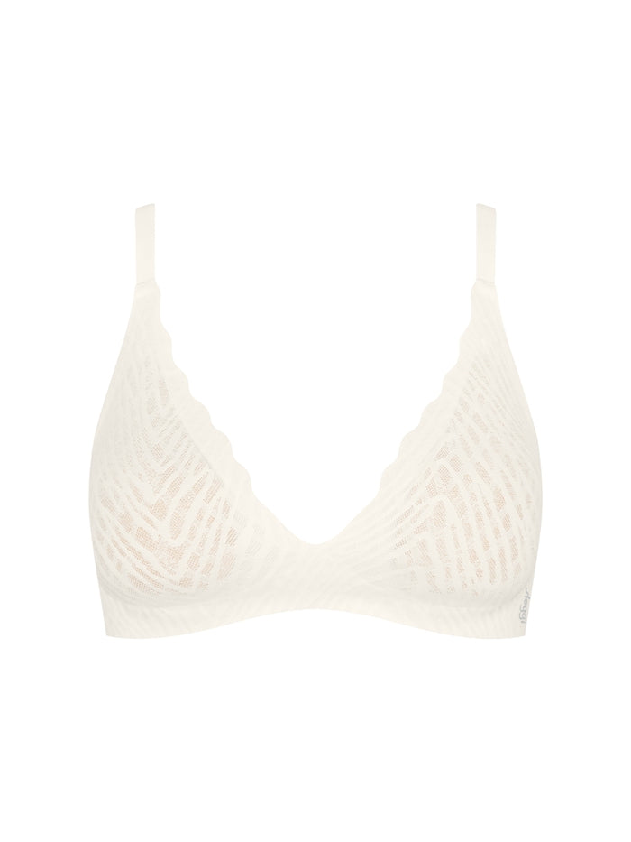ZERO Feel Bliss UP Push Up Bra - Silk White